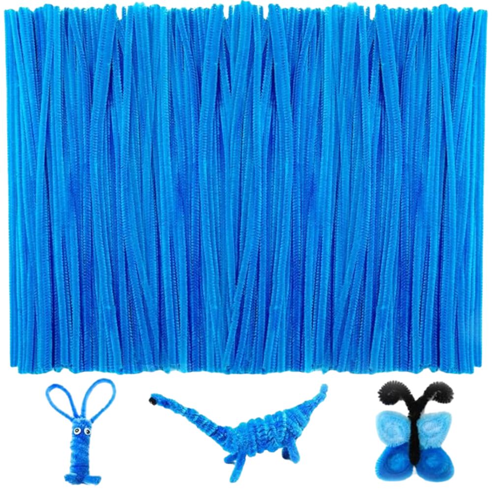 Limpiapipa 100 Undiades De 1 Color O Surtidos 6mm X 30cm image number 1.0